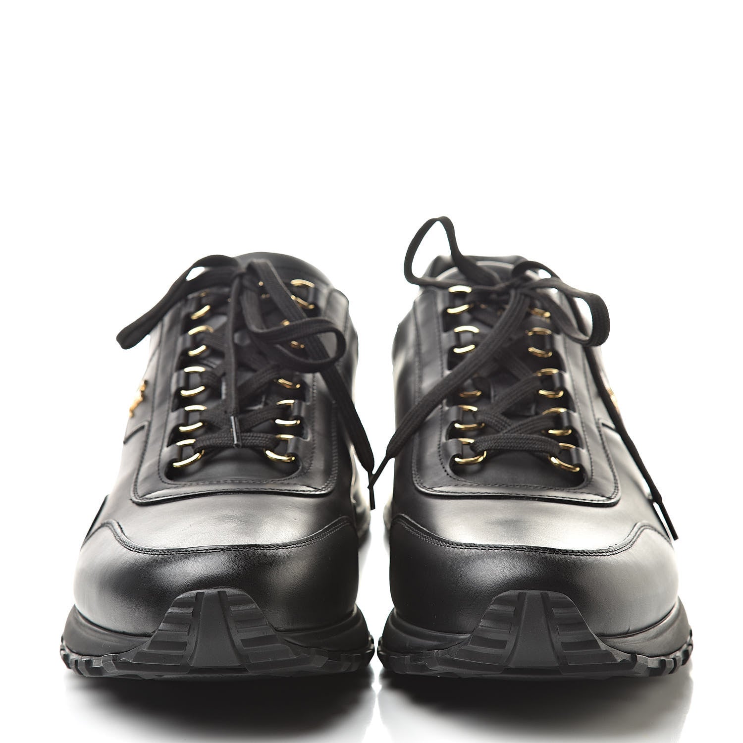 Louis Vuitton Calfskin Run Away Sneakers 12 Black 2 of 12
