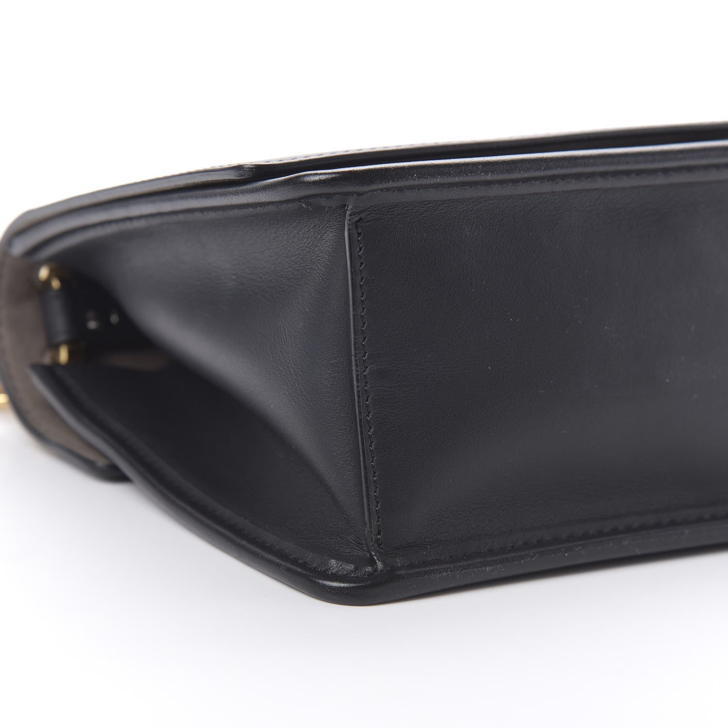 Fendi Vitello Century Opaco F is Fendi Small Kan I Shoulder Bag Black 9 of 10