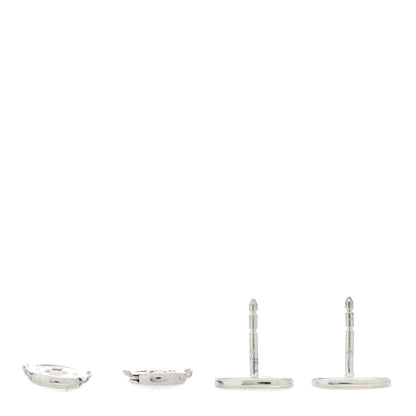 Hermes Sterling Silver TPM Farandole Earrings 3 of 5