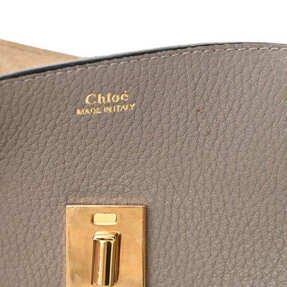 Chloe Grained Lambskin Mini Drew Shoulder Bag Motty Grey 6 of 15