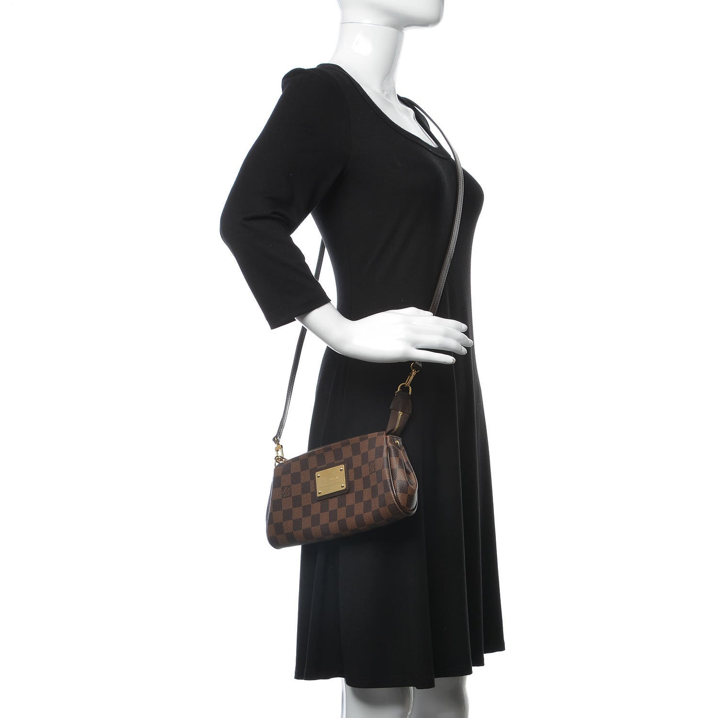Damier Ebene Eva Clutch