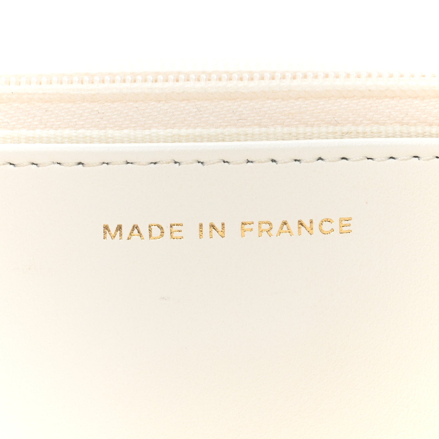 Caviar Quilted Enamel Coco Casino Wallet On Chain WOC White