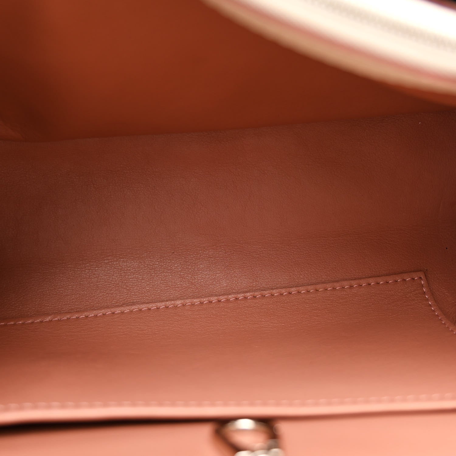 Louis Vuitton Taurillon Capucines MM Blanc Casse 6 of 11