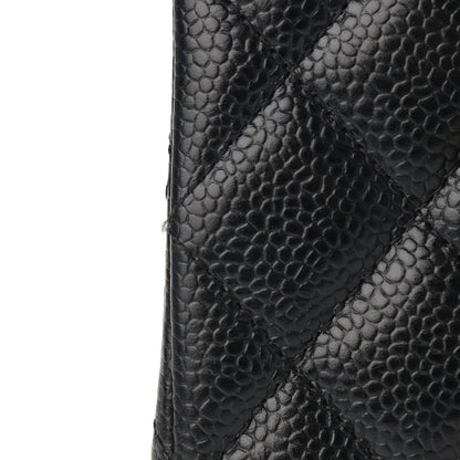 Chanel Caviar Quilted Medium Double Flap Black 10 of 13