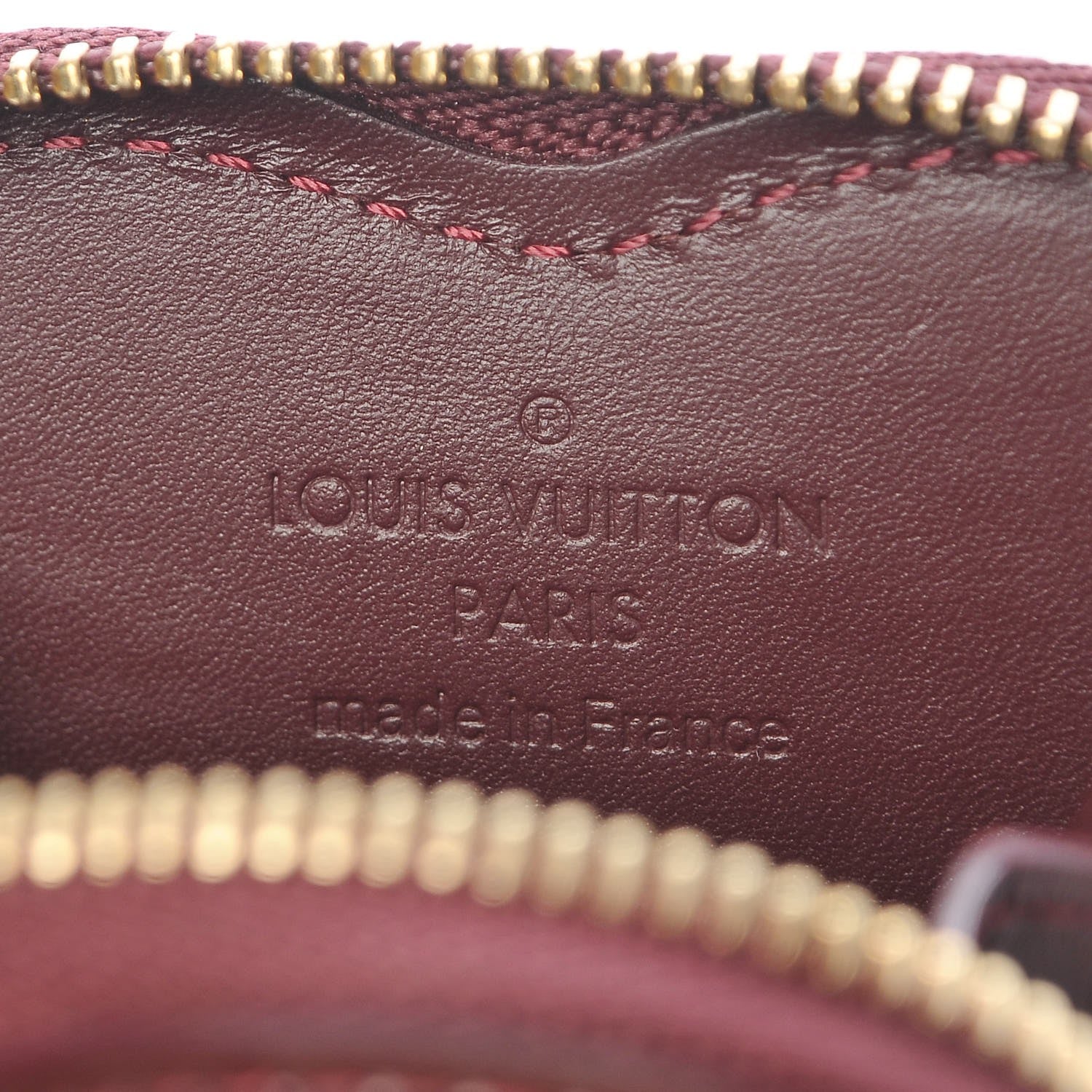 Louis Vuitton Vernis Heart Coin Purse Rouge Fauviste 6 of 7