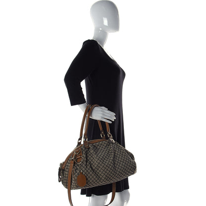 Gucci Diamante Medium Sukey Boston Brown 3 of 11