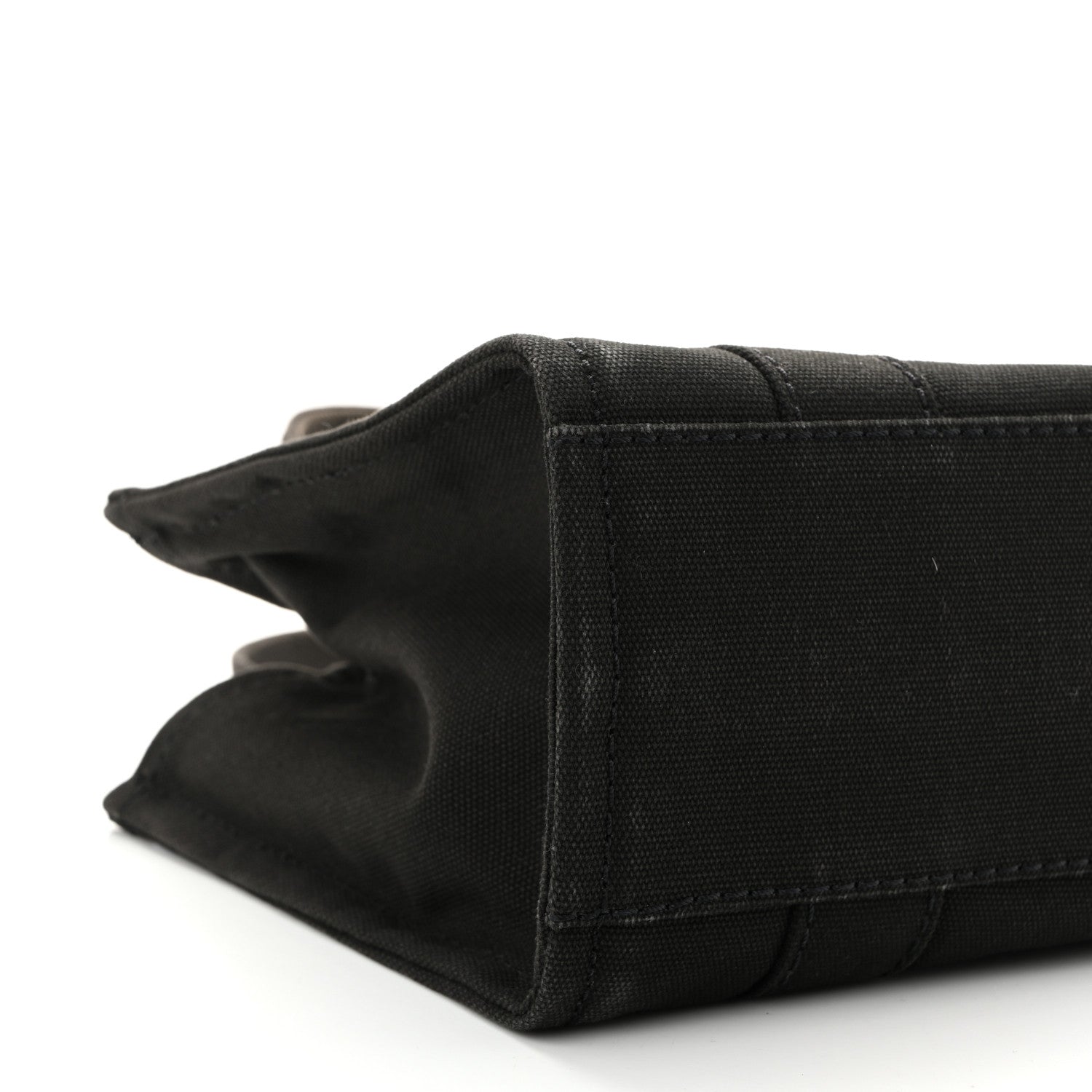 Marc Jacobs Cotton Canvas Small The Traveler Tote Bag Black 8 of 11