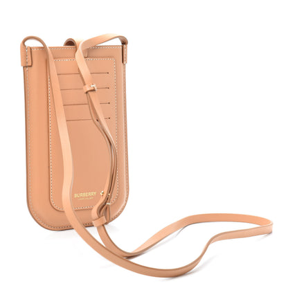 Burberry Calfskin Anne Phone Case With Strap Warm Sand 3 of 9