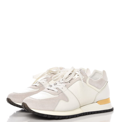 Louis Vuitton Epi Suede Run Away Sneakers 38.5 White 3 of 9
