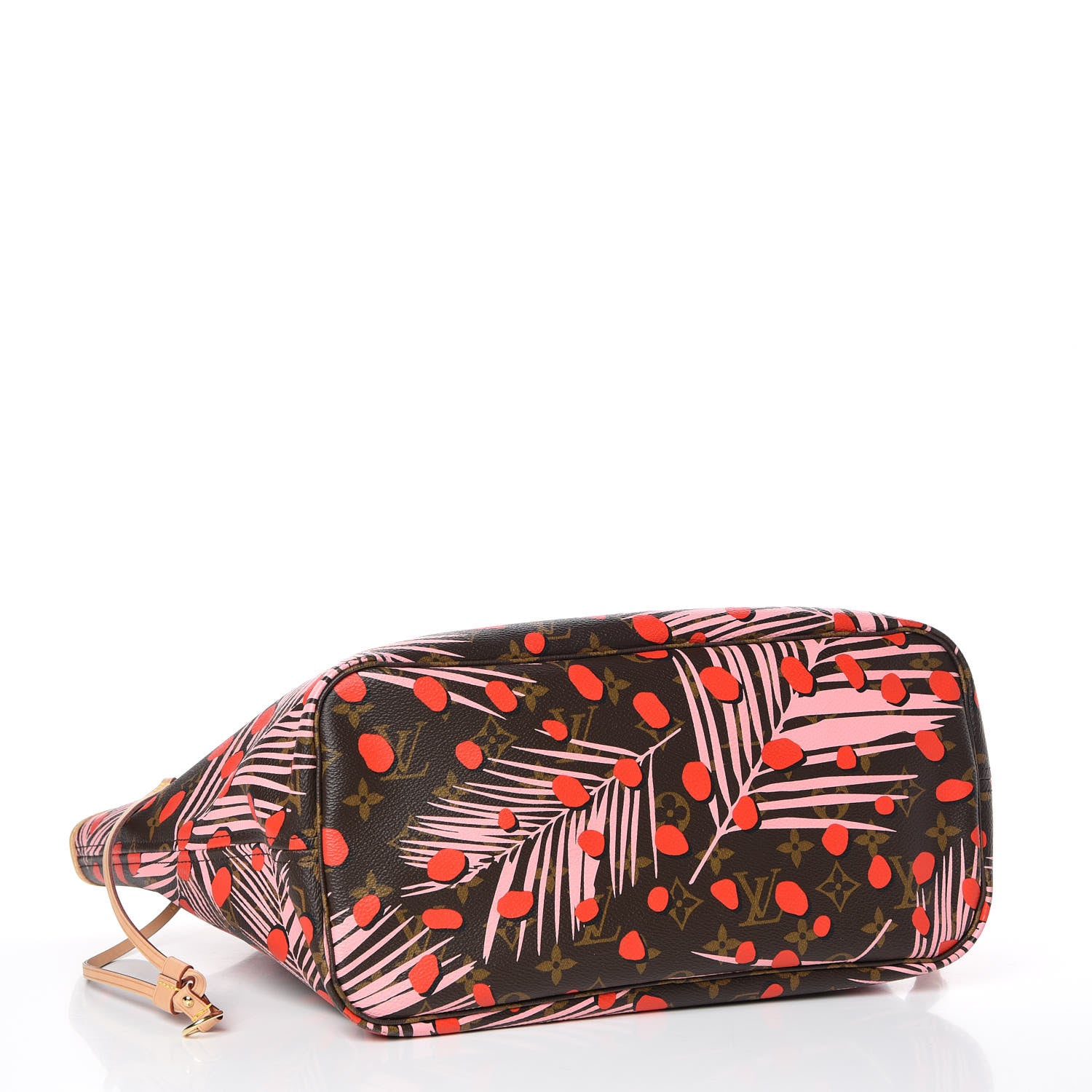 Louis Vuitton Monogram Jungle Dots Neo Neverfull MM Sugar Pink Poppy 5 of 24