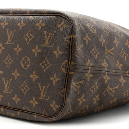 Louis Vuitton Monogram Totem Neverfull MM Magenta 9 of 14