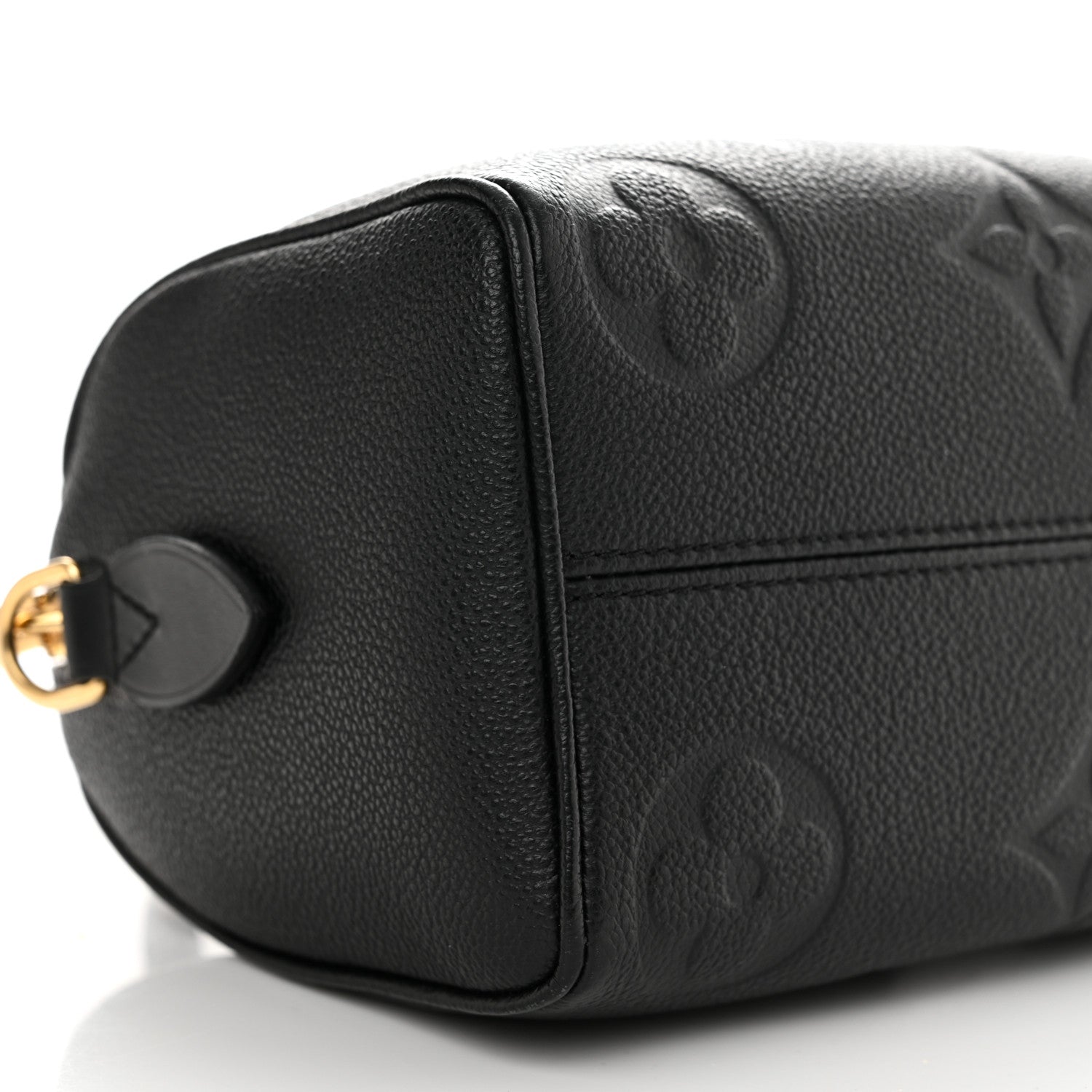 Louis Vuitton Empreinte Monogram Giant Speedy Bandouliere 20 Black 9 of 10
