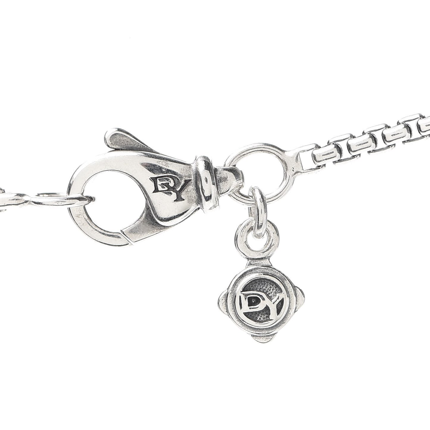 Sterling Silver 18K Yellow Gold Belmont Pendant Necklace