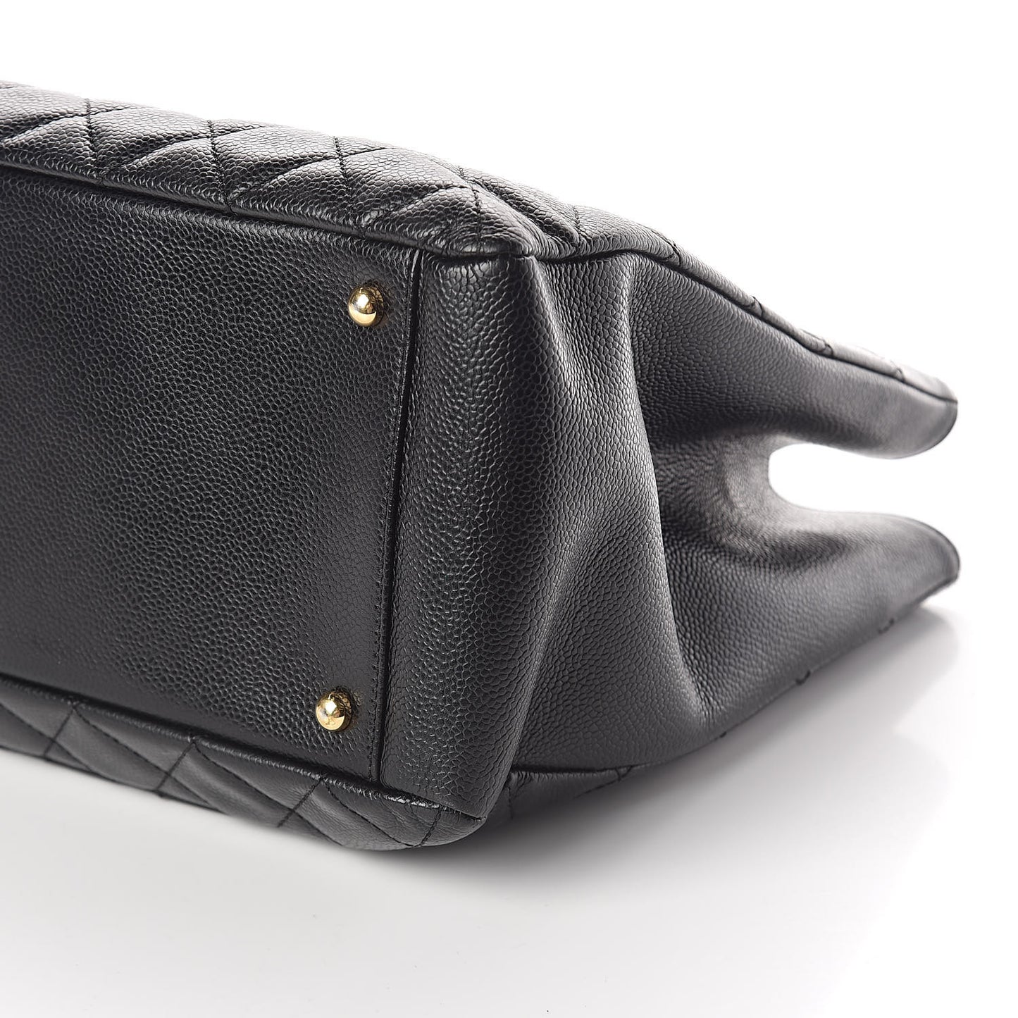 Caviar Quilted XL Grand Shopping Tote GST Black