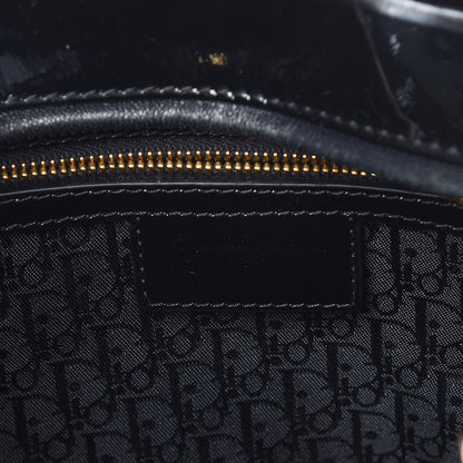 Christian Dior Patent Cannage Large Lady Dior Black 9 of 10