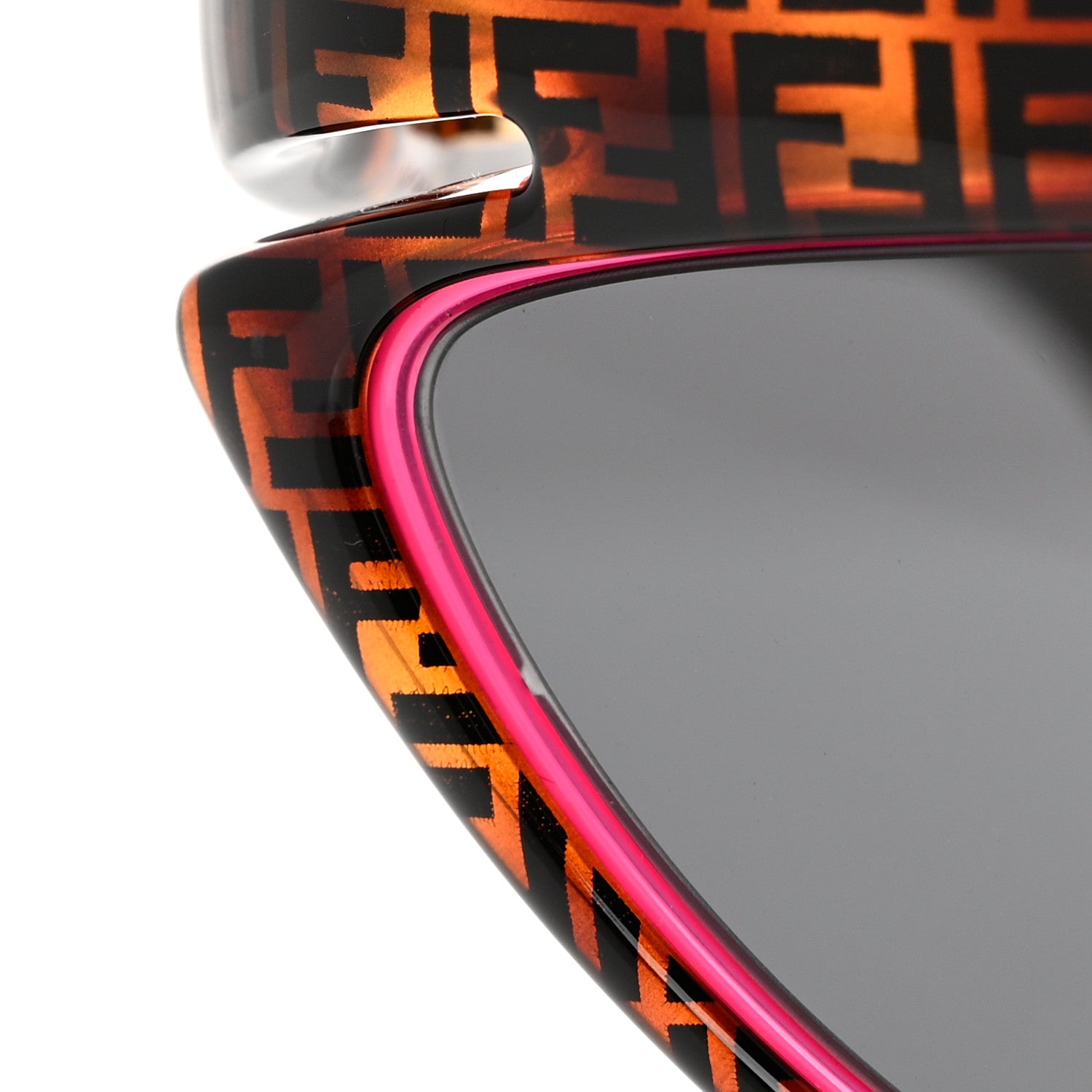 Fendi Acetate Sunglasses FF 0383/S Havana Pink 7 of 7