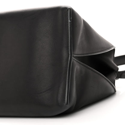 The Row Saddle Calfskin Sienna Shoulder Bag Black 9 of 9