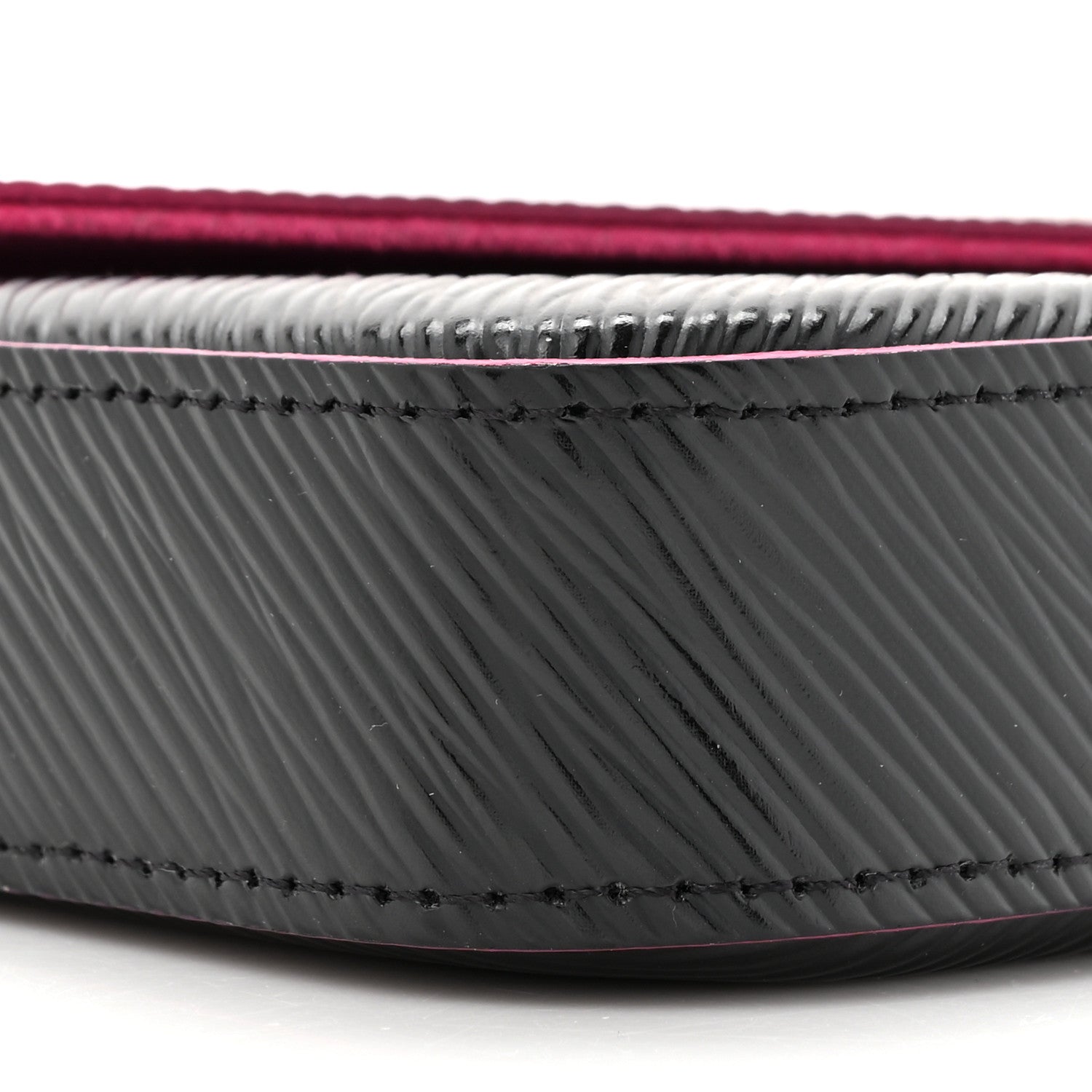 Louis Vuitton Epi Pochette Felicie Black Hot Pink 12 of 13