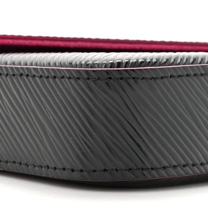 Louis Vuitton Epi Pochette Felicie Black Hot Pink 12 of 13