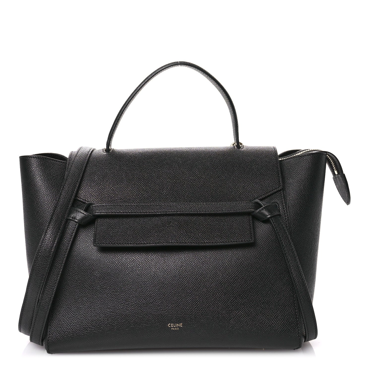 Celine Grained Calfskin Mini Belt Bag Black 1 of 10