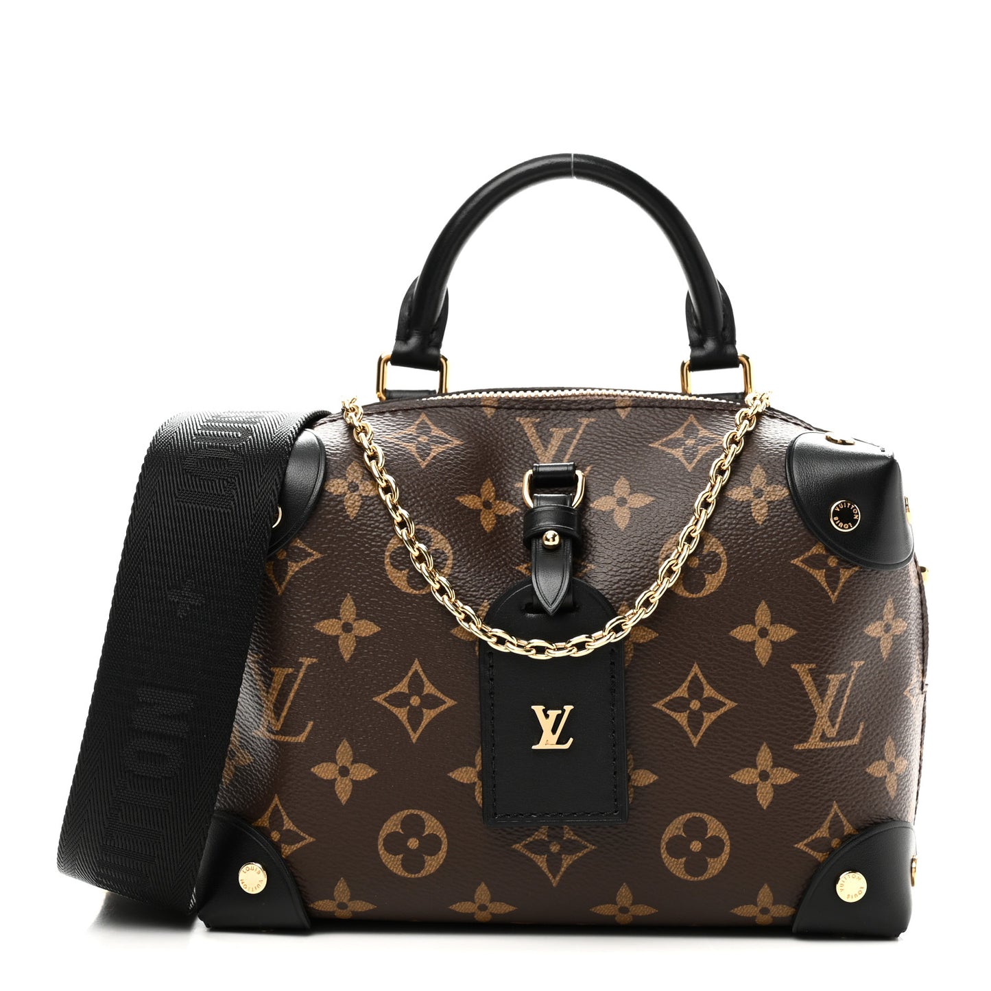 Monogram Petite Malle Souple Black