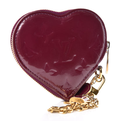 Louis Vuitton Vernis Heart Coin Purse Violet 3 of 8