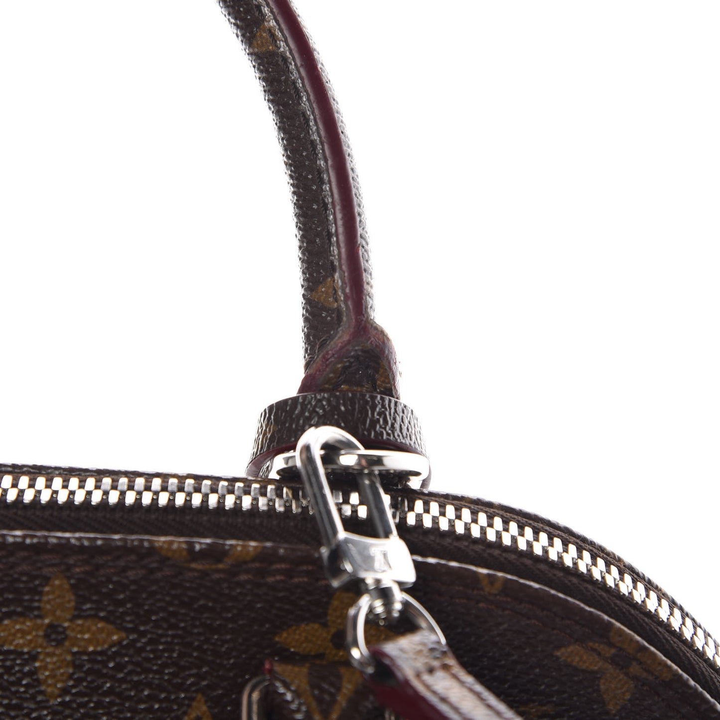 Monogram Shine Alma PM Bordeaux