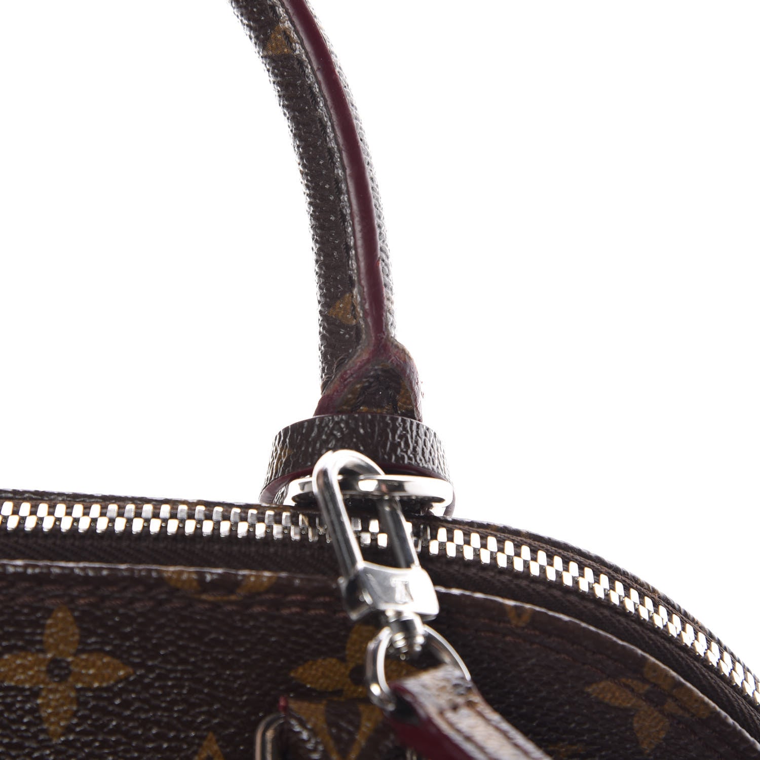Louis Vuitton Monogram Shine Alma PM Bordeaux 16 of 18