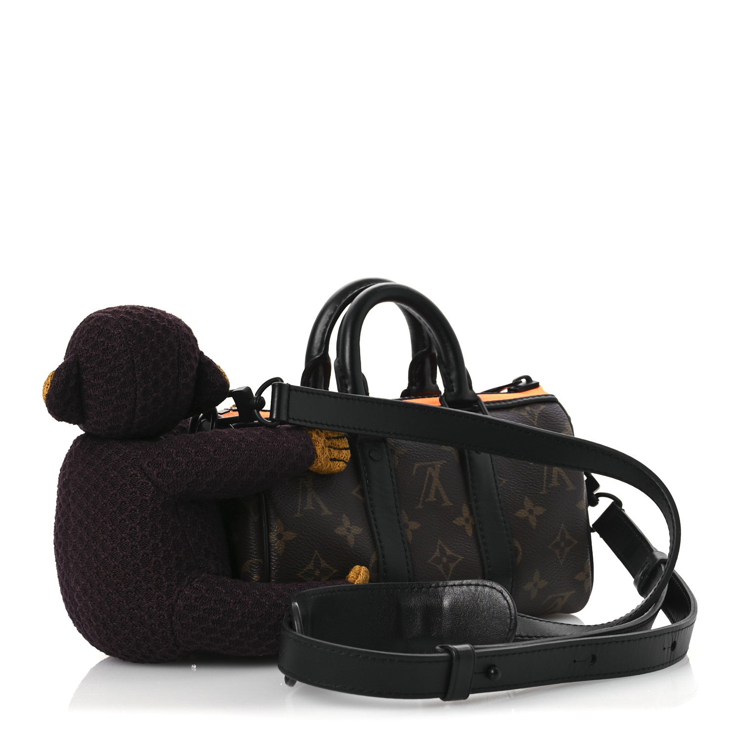 ルイ・ヴィトン Louis Vuitton Monogram Monkey Puppet LV Friends Keepall XS 1719951