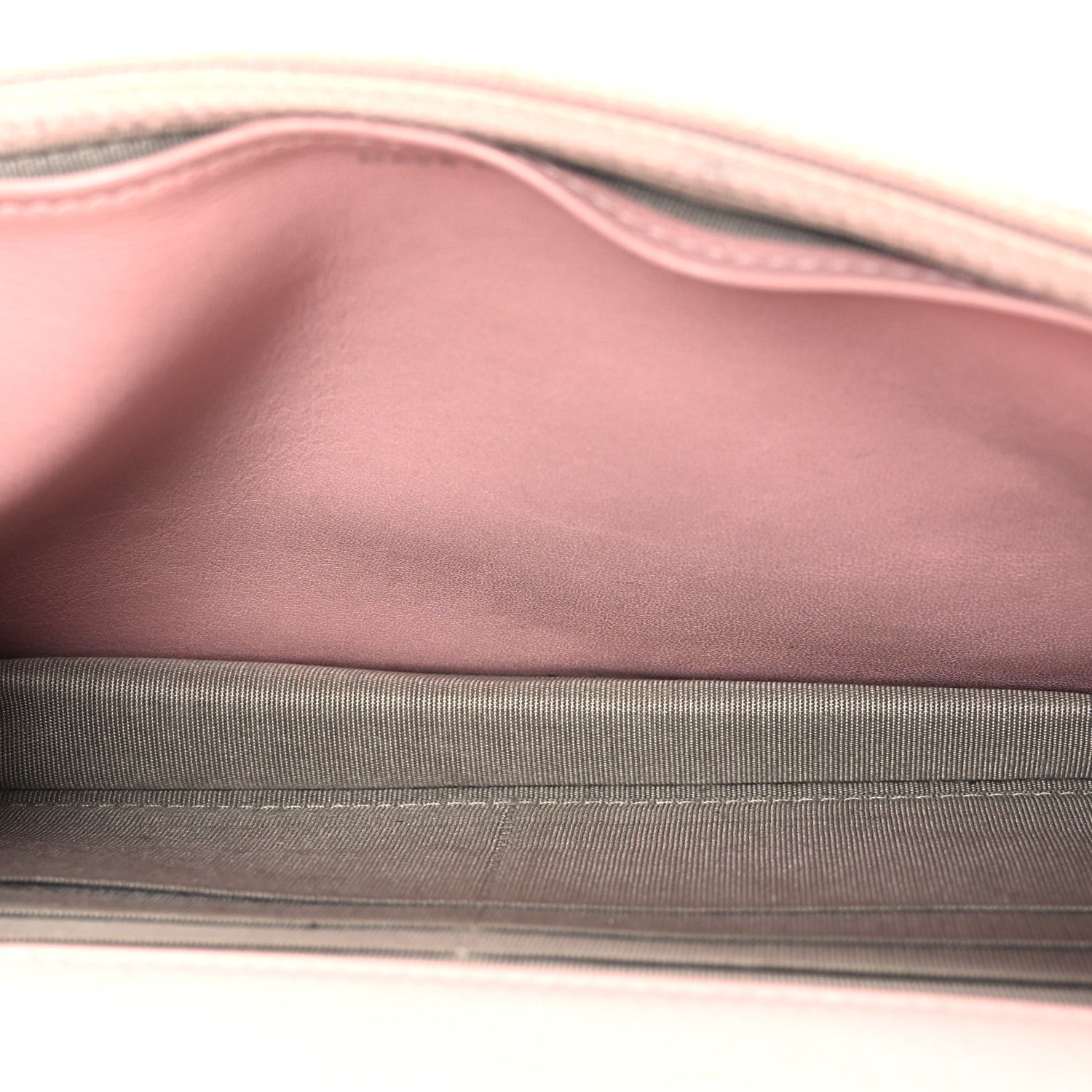 Chanel Caviar Timeless CC Wallet on Chain WOC Pink 4 of 10