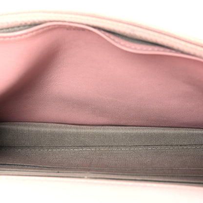 Chanel Caviar Timeless CC Wallet on Chain WOC Pink 4 of 10