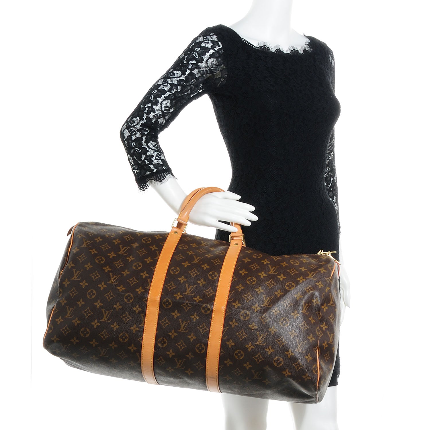 Louis Vuitton Monogram Keepall 55 2 of 8