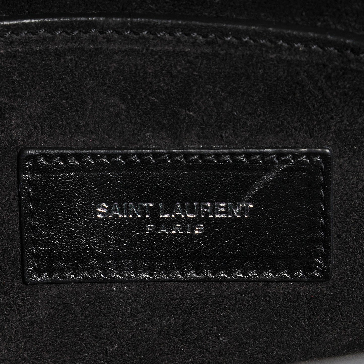 Calfskin Stud Sac De Jour Clutch Black