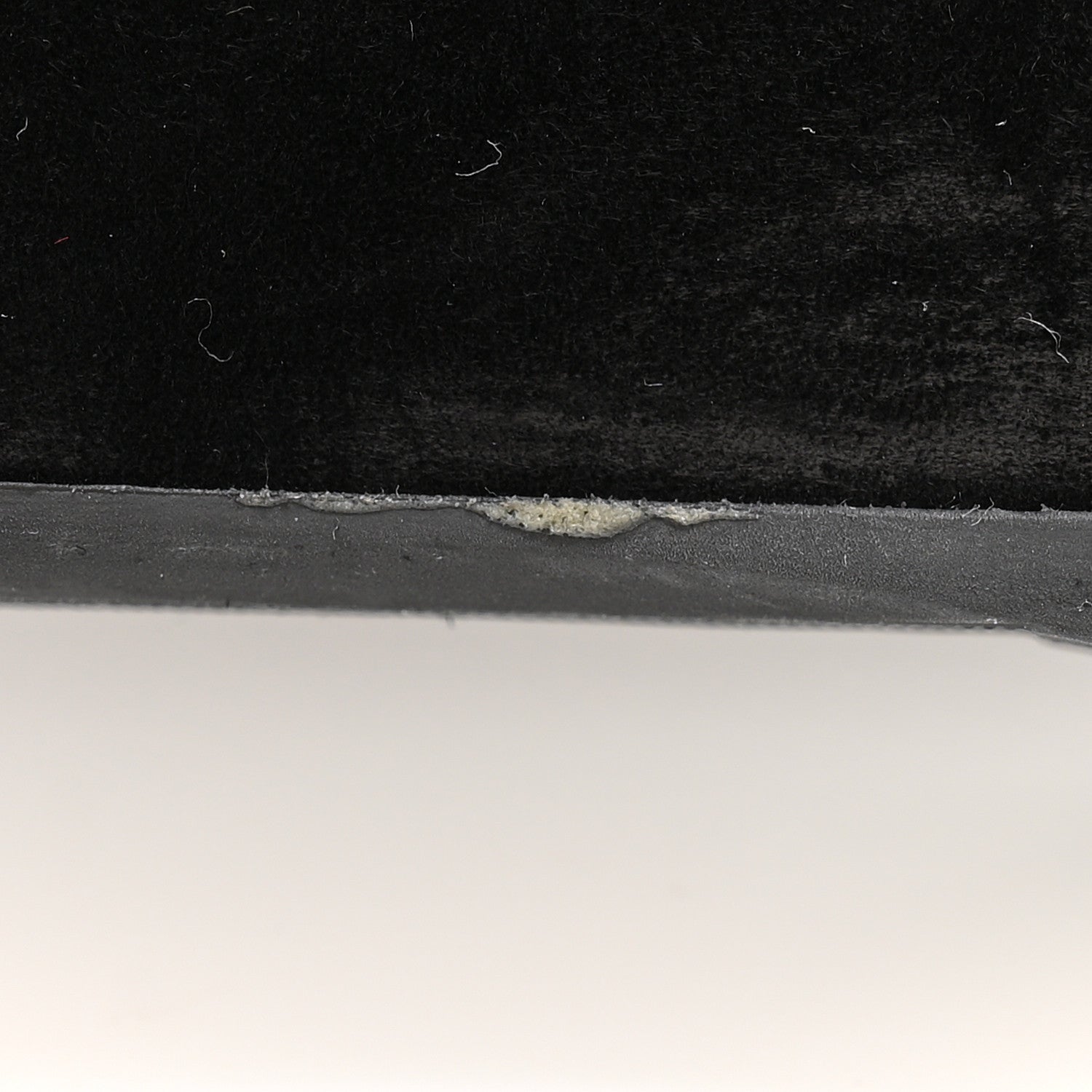 Prada Velvet Platform Sandals 37.5 Black 9 of 11