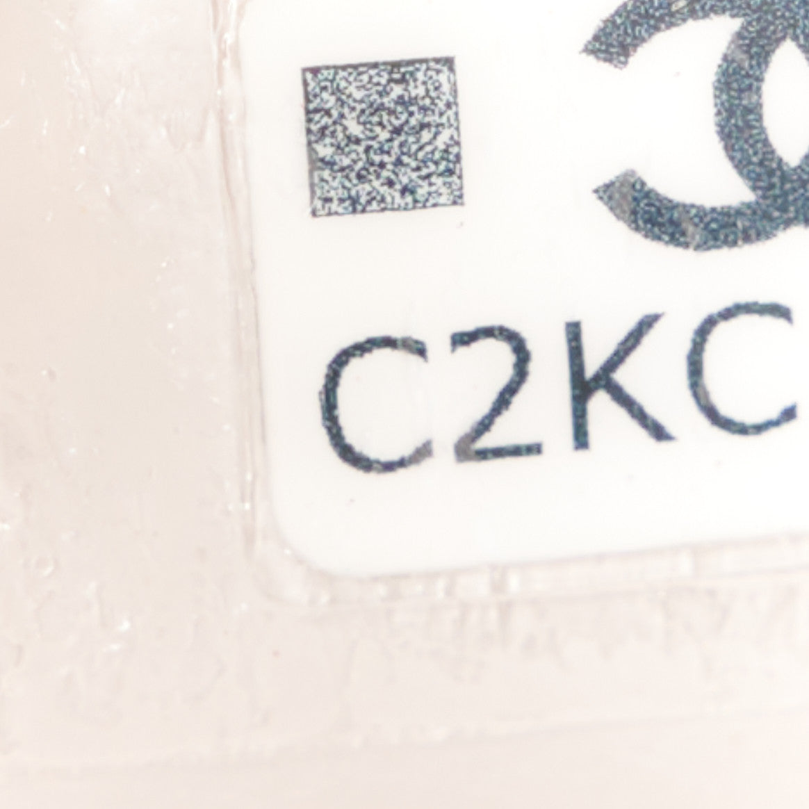 Chanel Caviar Quilted Toiletry Case With Chain Light Grey 8 of 12