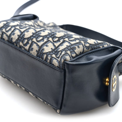 Christian Dior Oblique Jacquard Smooth Calfskin Mini D-Dream Blue 10 of 10