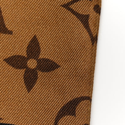 Louis Vuitton Silk Monogram Confidential Bandeau Brown 5 of 6