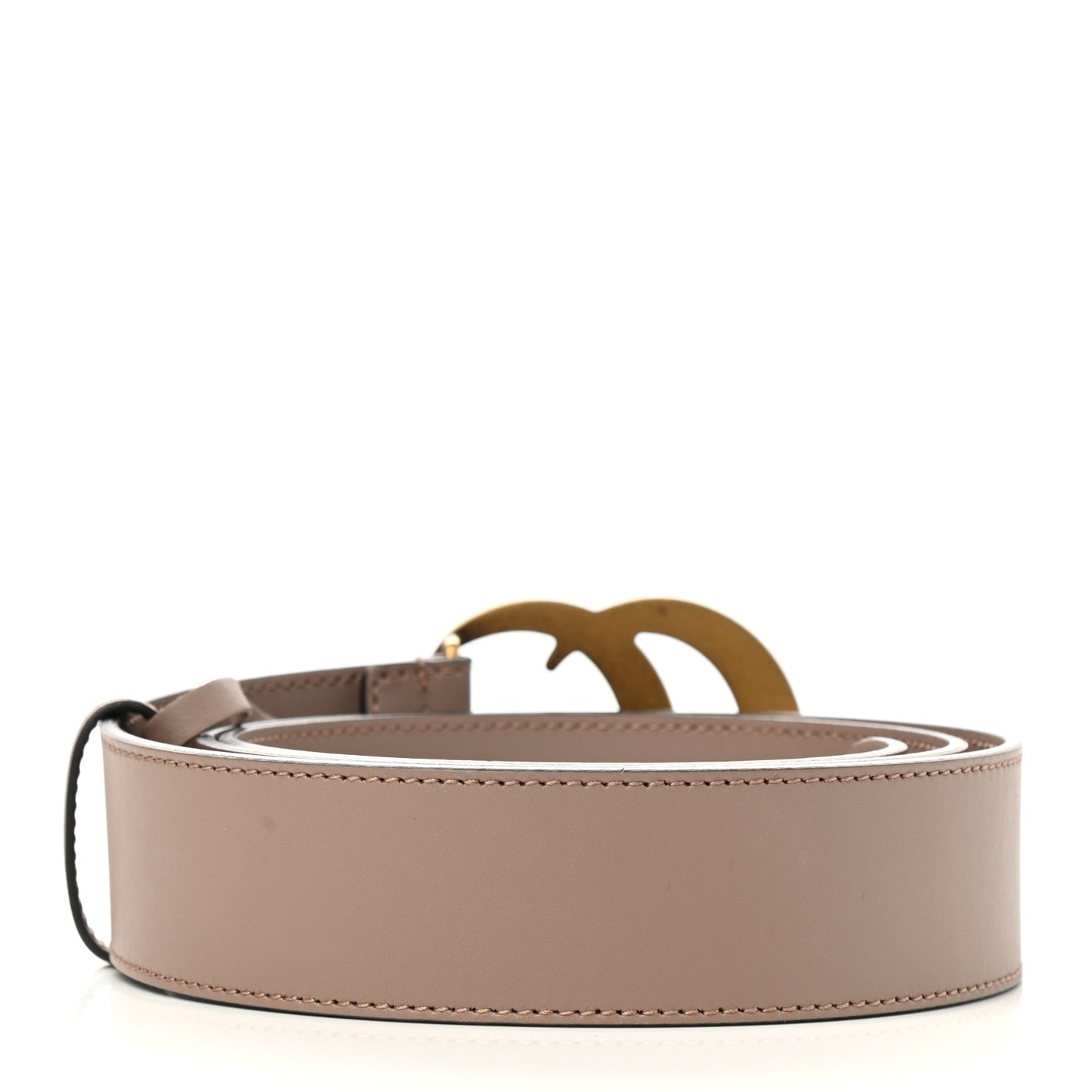 Calfskin Double G 40mm Belt 100 40 Porcelain Rose
