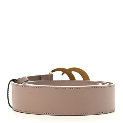Gucci Calfskin Double G 40mm Belt 100 40 Porcelain Rose 2 of 5