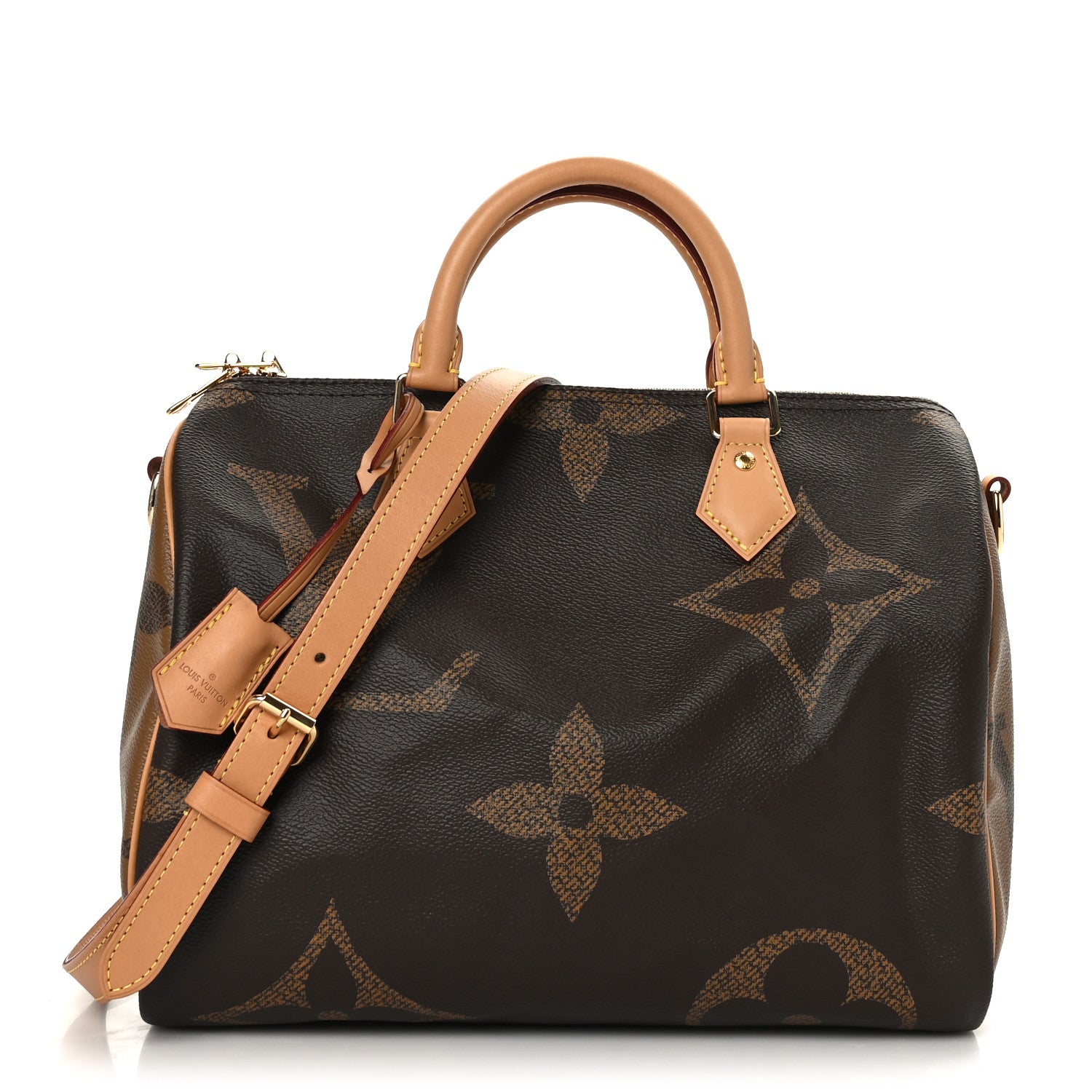 Louis Vuitton Reverse Monogram Giant Speedy Bandouliere 30 2 of 12
