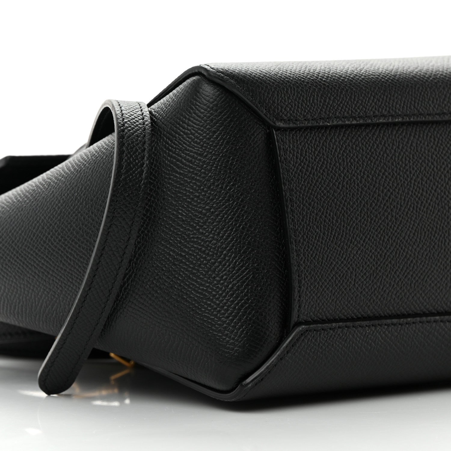 Celine Grained Calfskin Nano Belt Bag Black 9 of 13