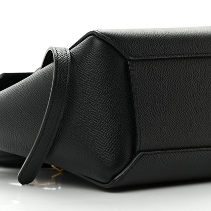 Celine Grained Calfskin Nano Belt Bag Black 9 of 13