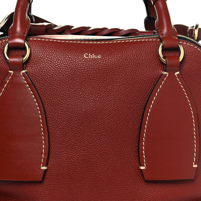 Chloe Calfskin Medium Daria Sepia Brown 9 of 15