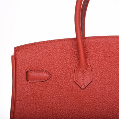 Hermes Togo Birkin 35 Vermillion 8 of 24
