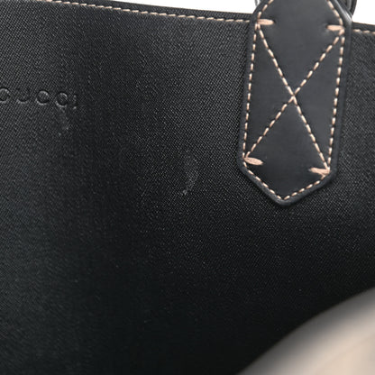 Gucci Calfskin GG Supreme Monogram Medium Reversible Tote Black 16 of 16