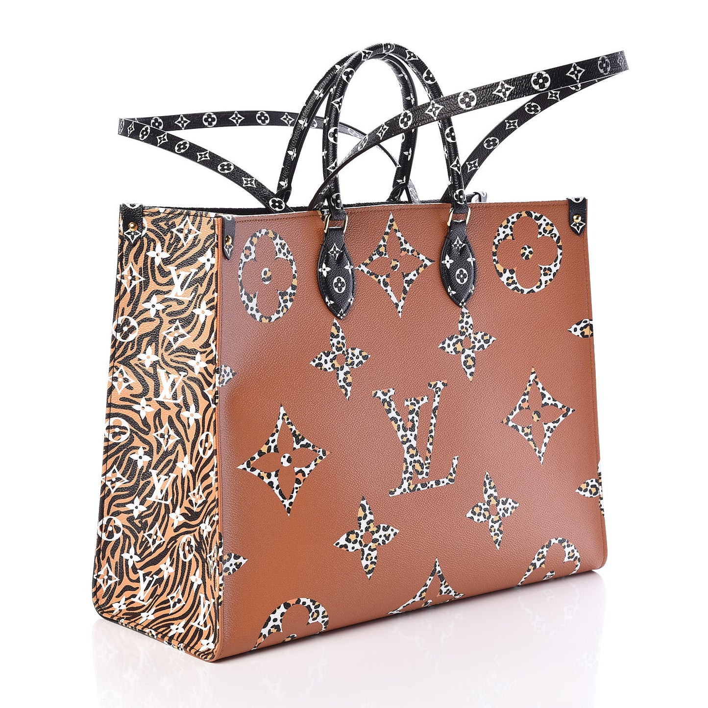 Monogram Giant Jungle Onthego GM Black