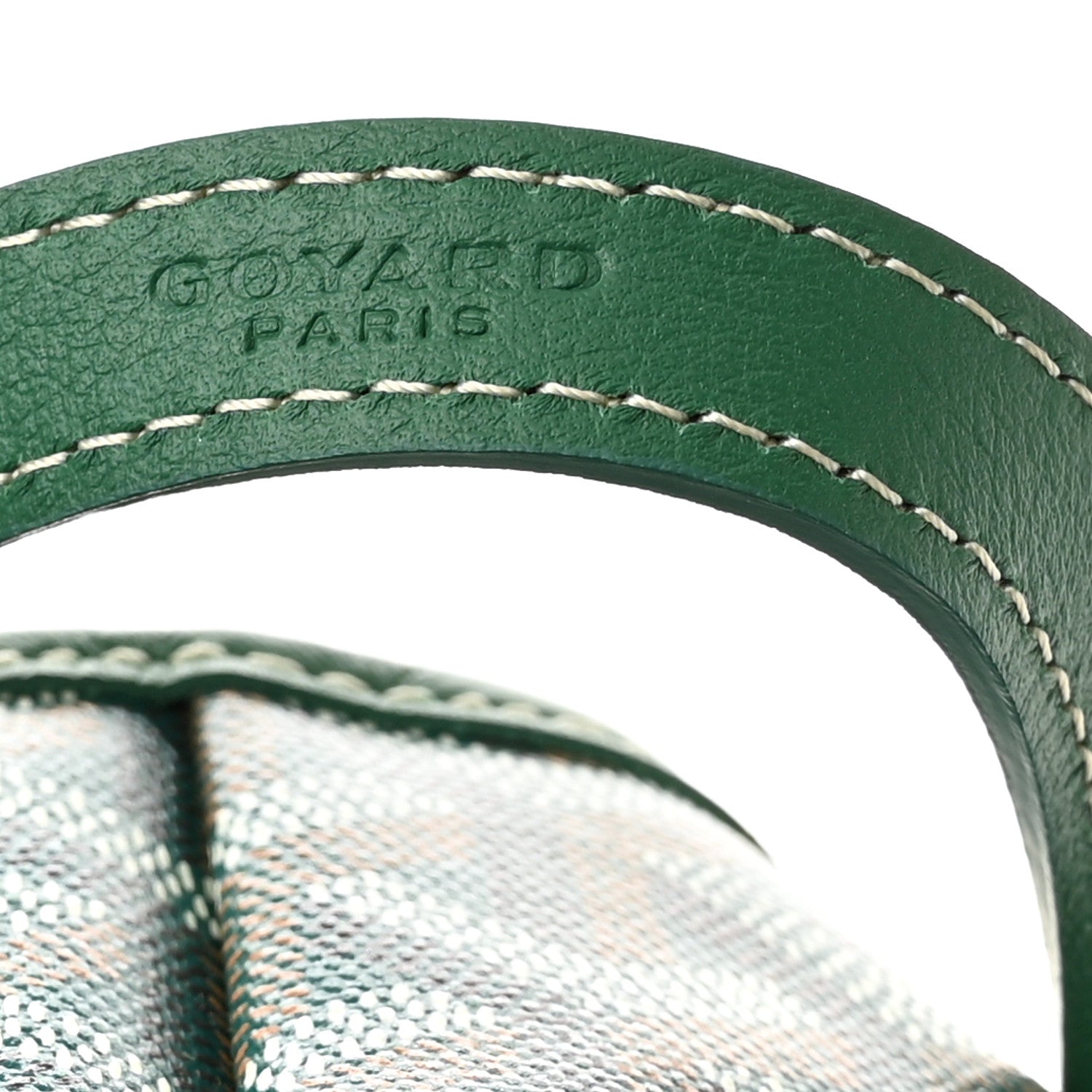 Goyard Goyardine Chien Gris Bag Green 6 of 9