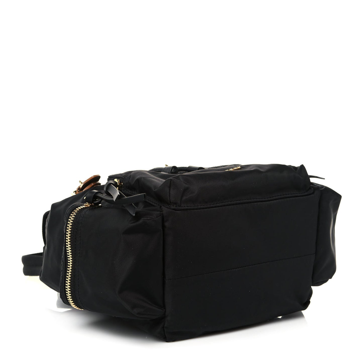 Nylon Large Rucksack Backpack Black