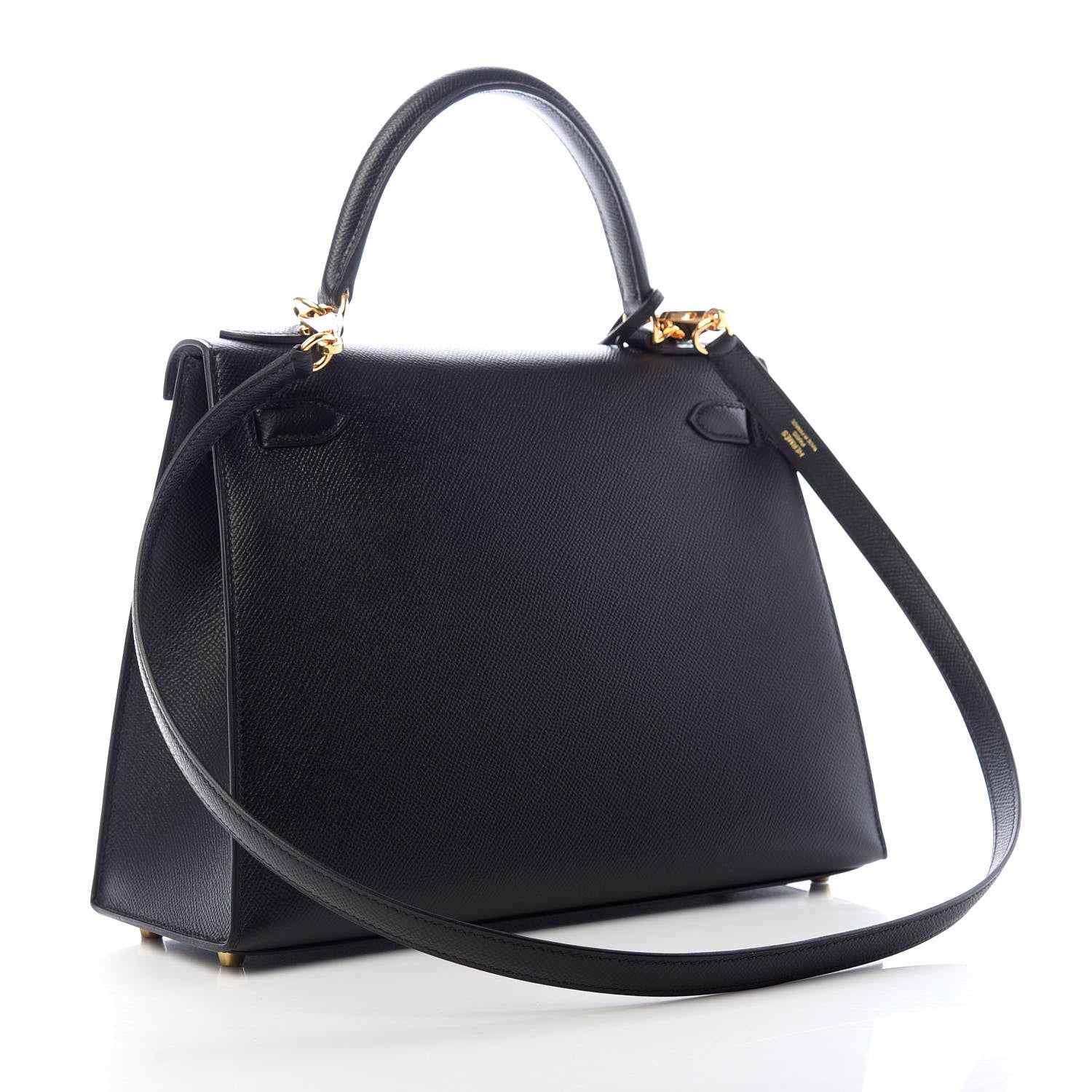 Hermes Epsom Kelly Sellier 28 Black 3 of 12