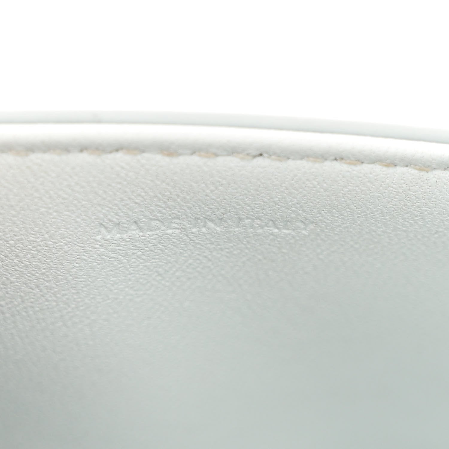 Celine Shiny Calfskin Triomphe Shoulder Bag Soft Blue 7 of 11